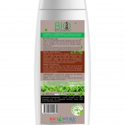 BIO-SHAMPOO HİNDİSTAN CEVİZİ YAĞLI ŞAMPUAN-SAÇ KIRILMALARINI ÖNLEYEN BITKISEL BAKIM ŞAMPUANI - 400ML