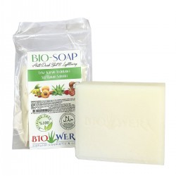 % 100 BİTKİSEL LEKE SABUNU - BIO-SOAP LEKE KARŞITI AYDINLATICI YÜZ BAKIM SABUNU - 140 GR